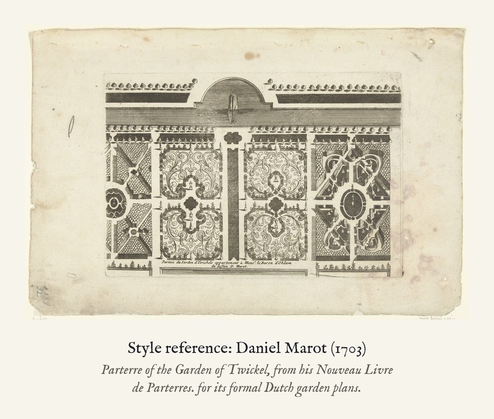 The style reference this print was made from