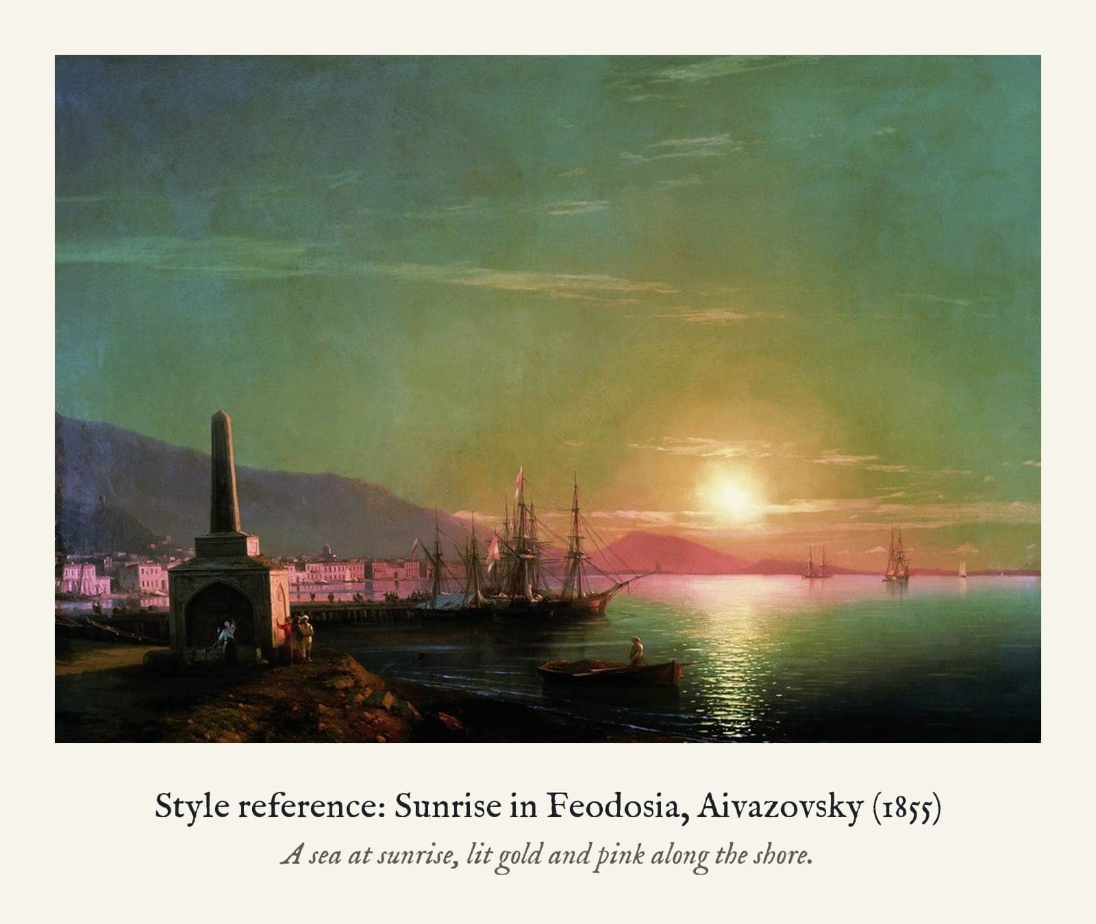 The style reference this print was made from