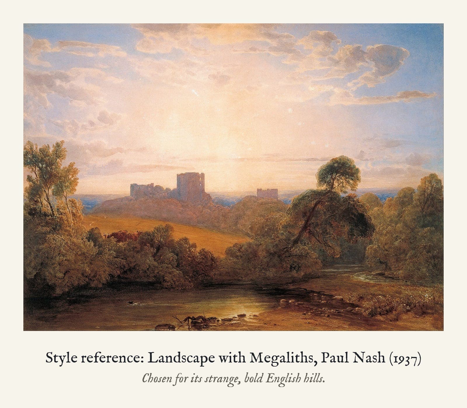 The style reference this print was made from