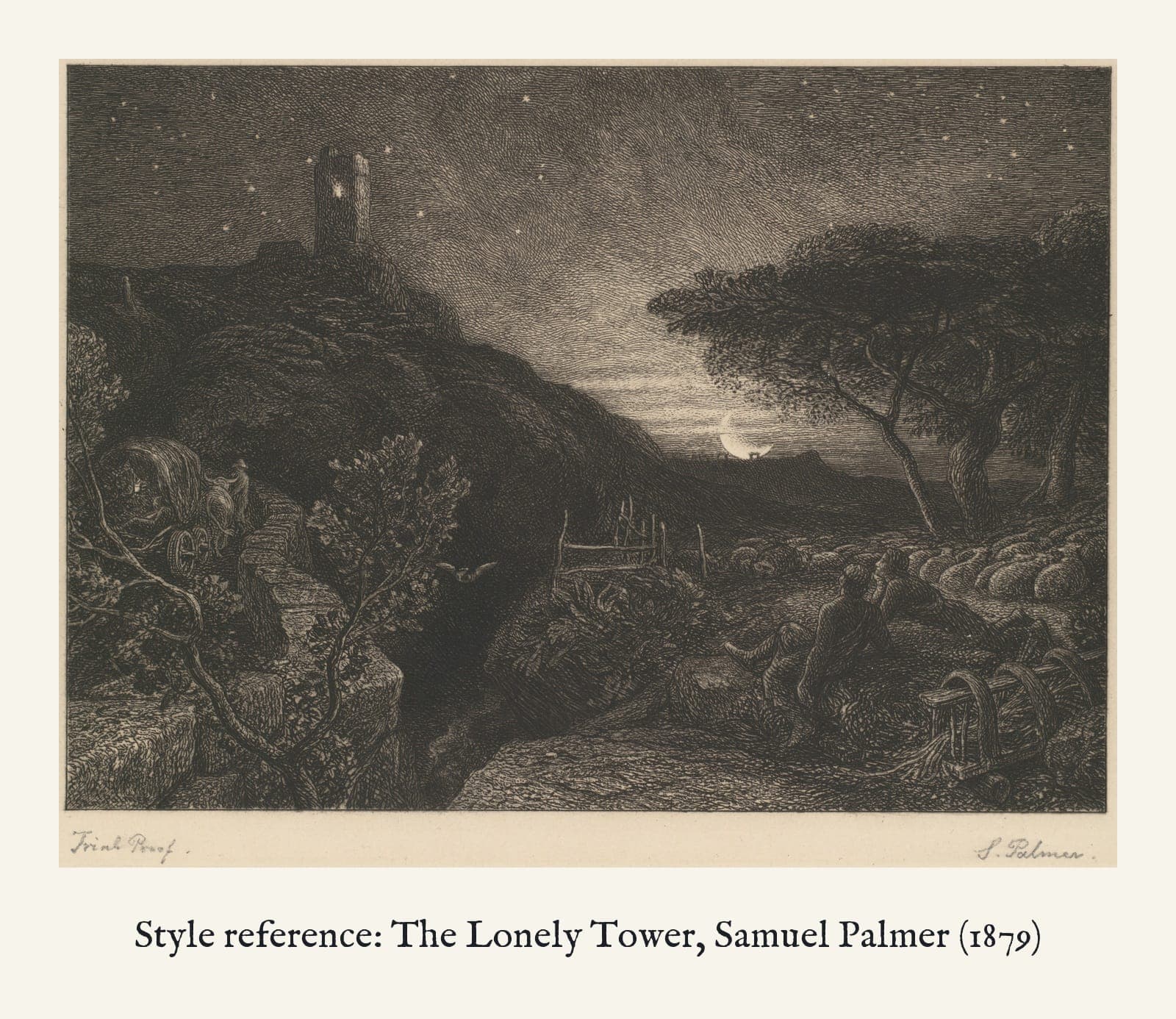 The style reference this print was made from