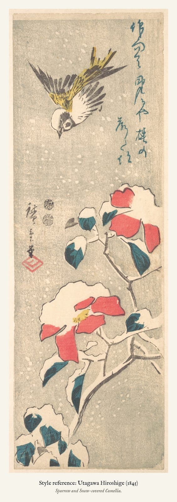 The style reference this print was made from