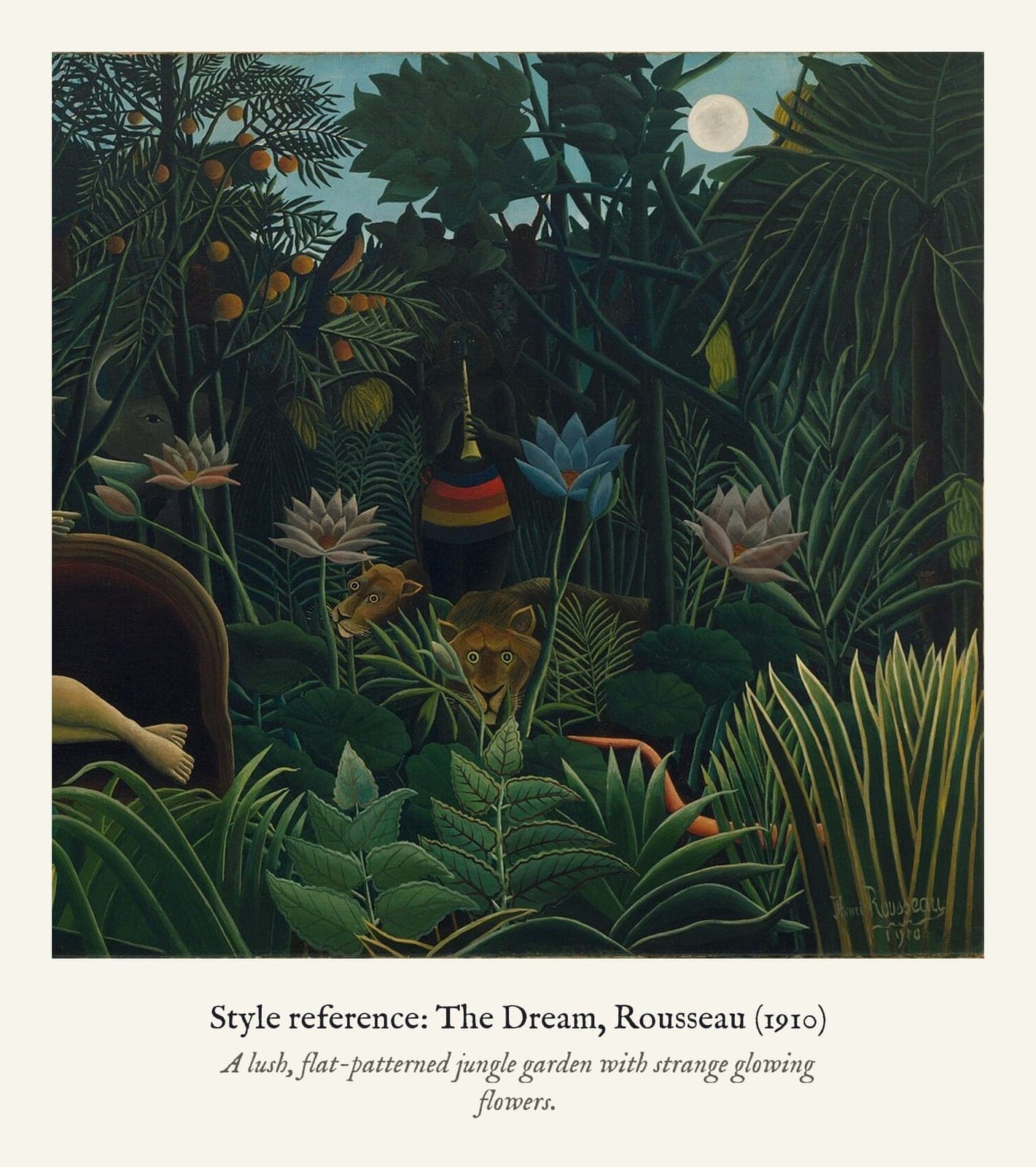 The style reference this print was made from