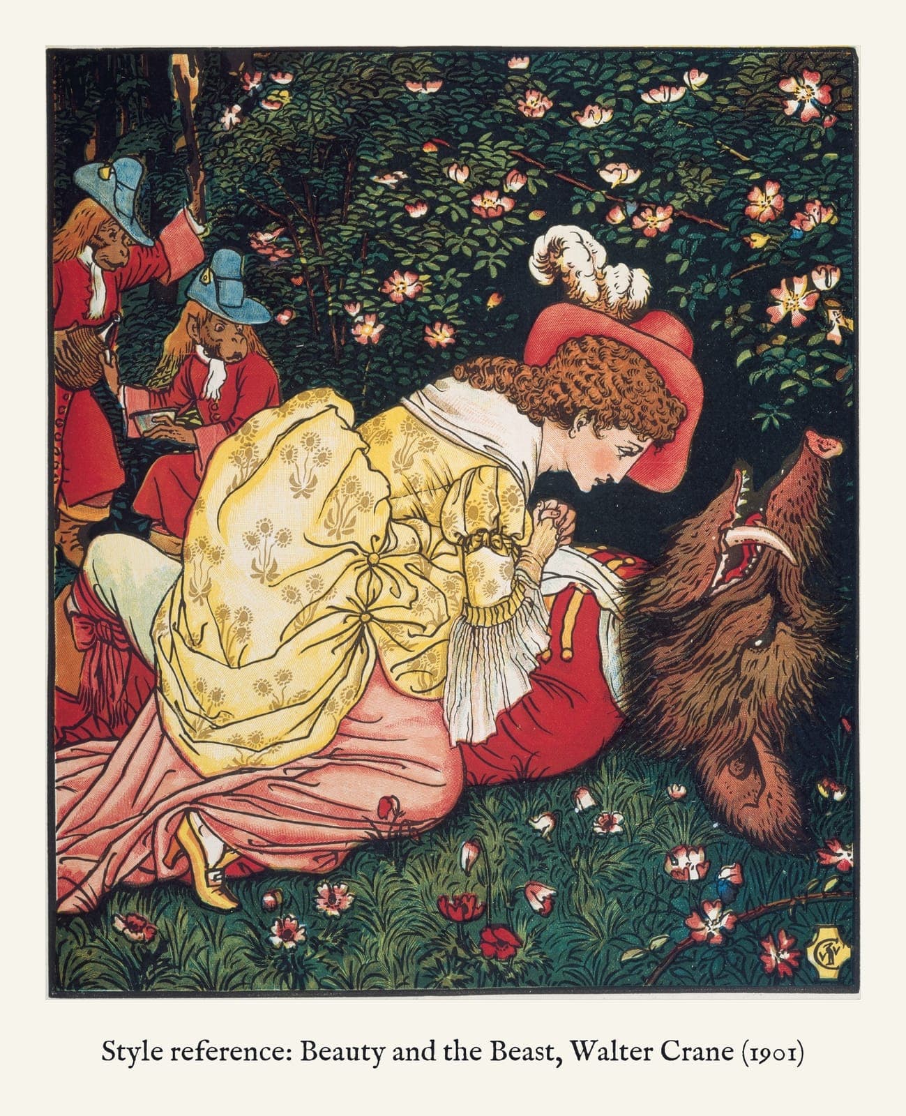 The style reference this print was made from